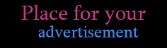 Place for your advertisement, 300 usd/month